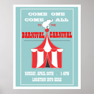 Customize Your Carnival Event Poster