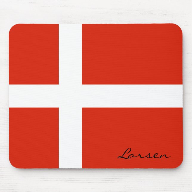 Customize Your Dannebrog! Mouse Mat (Front)