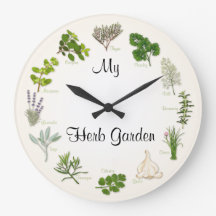 Customize Your Herb Garden Clock