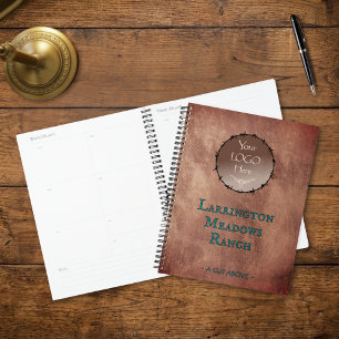 Customize Your Logo Horse Ranch Business Planner