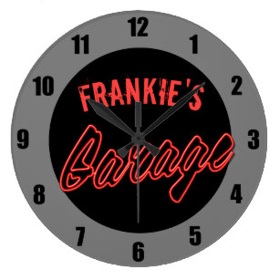 Car Wall Clocks Zazzle Uk