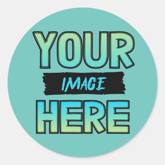 Customize Your Own Classic Round Stickers ! (Front)