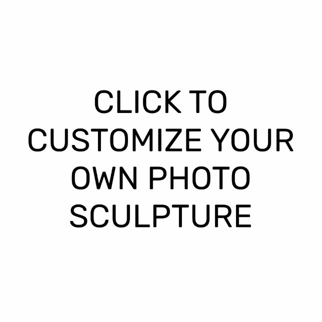 CUSTOMIZE YOUR OWN PHOTO SCULPTURE (Front)
