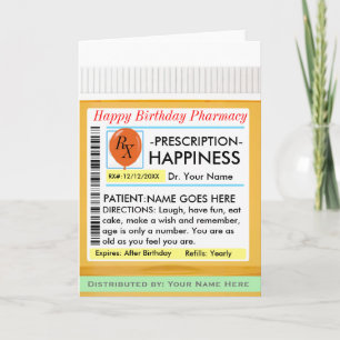 Customizeable Birthday Card