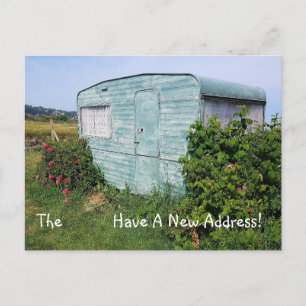 Customizeable Change Of Address Postcard