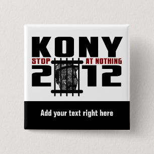 Customizeable KONY 2012 Button