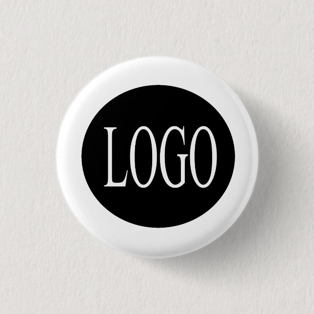 Customizeable Logo Button Pin (Front)