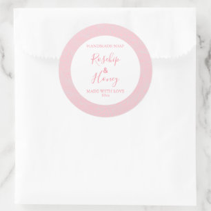 Customizeable Soap Label Floral Pattern Rose