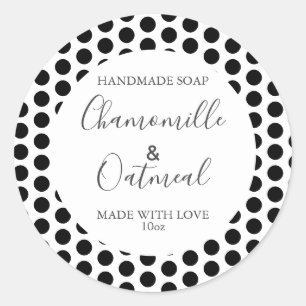 Customizeable Soap Label Pattern Modern