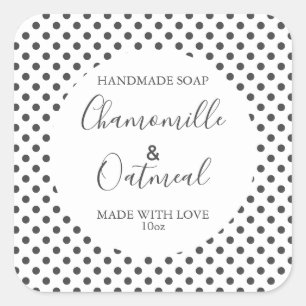Customizeable Soap Label Pattern Modern