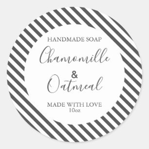 Customizeable Soap Label Pattern Modern