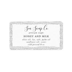 Customizeable Soap Labels