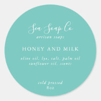 Customizeable Soap Stickers