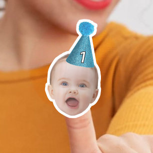 Customized Baby Face Photo Party Milestone Birthdy