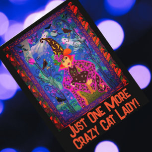 Customized Bewitching Spooky Halloween Night  Postcard