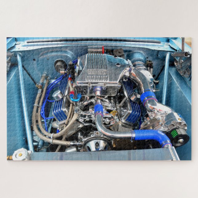 Customized Car Engine Jigsaw Puzzle (Horizontal)