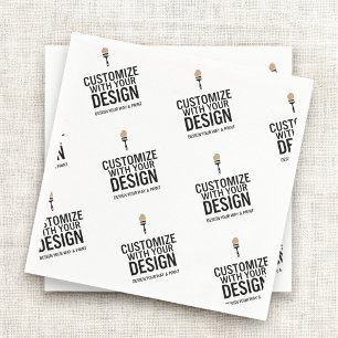 Customized Company Branded Custom Minimalist Napkin