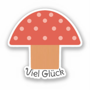 Customized Cute Red Mushroom 