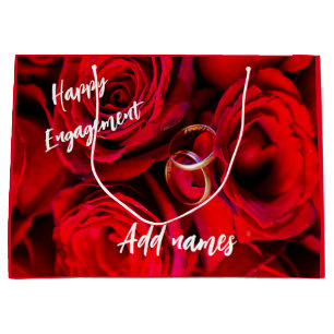 Customized Engagement Gift Bag
