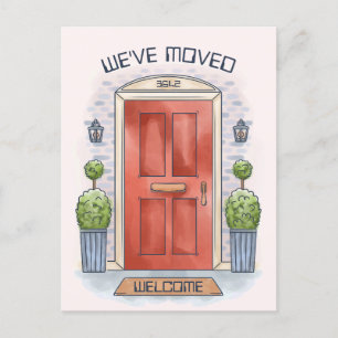 CUSTOMIZED FRONT HOUSE DOOR GREETING CARD