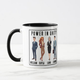 Customized Gift for Colleagues Power in Unity Mug