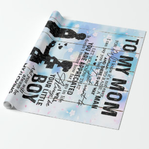Customized Gift For Mom, Cute Quotes Present, Wrapping Paper