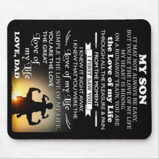 Customized Gift For Son | Best gift for kid Mouse Mat