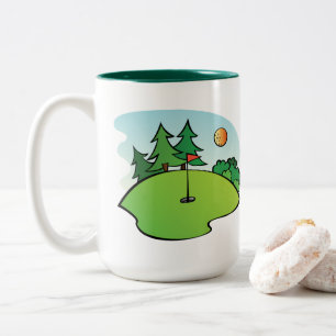 Customized Golf Club Coffee Mug