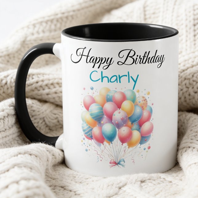 Customized “Happy Birthday” Mug  (Creator Uploaded)