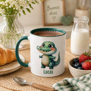 Customized kids' cup with animal design
