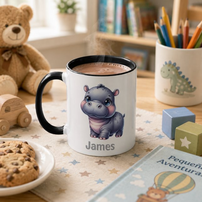 Customized kid's mug with animal design (Creator Uploaded)