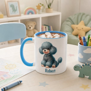 Customized kid's mug with animal design
