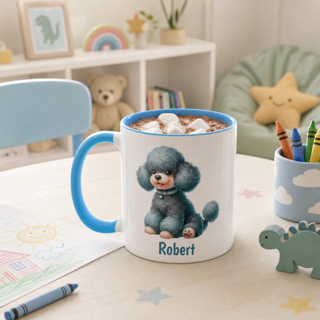Customized kid's mug with animal design (Creator Uploaded)