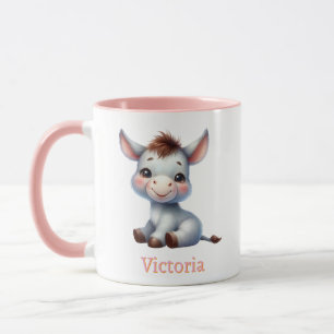 Customized Kids' Mug with Animal Design