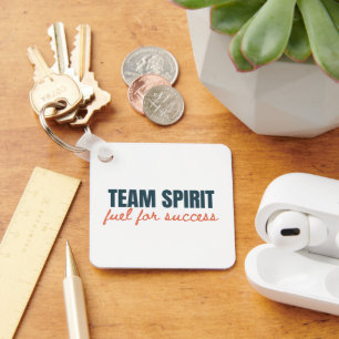 Customized Logo Inspirational Team Spirit Office Key Ring
