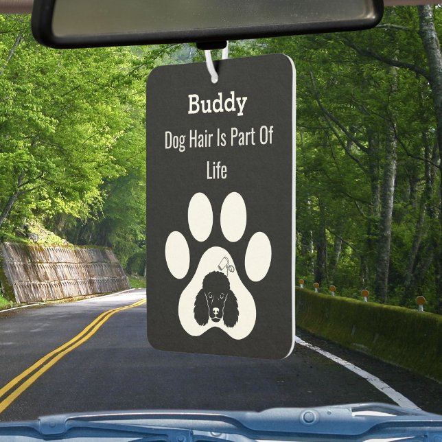 Customized Modern Classic Paw Dog Hair Pet Lovers Car Air Freshener (Creator Uploaded)