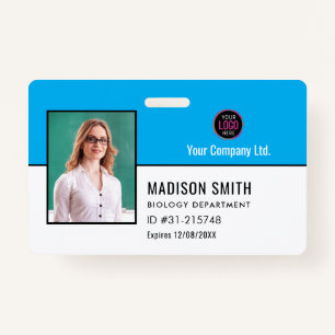Customized Name and Photo    ID Card Badge ID Badge