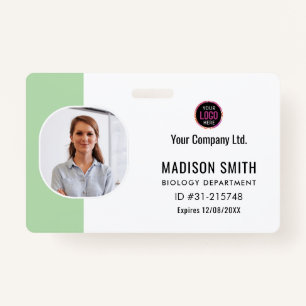 Customized Name and Photo    ID Card Badge ID Badge