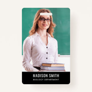 Customized Name and Photo    ID Card Badge ID Badge