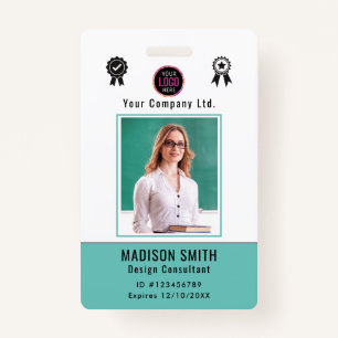 Customized Name and Photo    ID Card Badge ID Badge