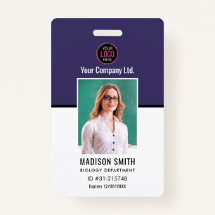 Customized Name and Photo    ID Card Badge ID Badge