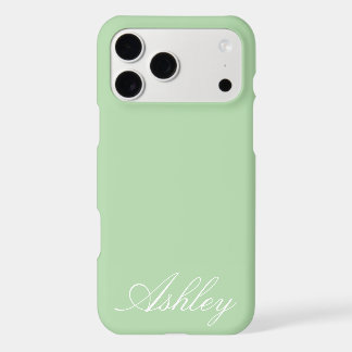 Customized Name Modern Stylish Minimal Monogram