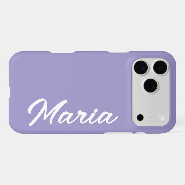 CUSTOMIZED NAME SIMPLE STYLISH MODERN MINIMAL MONO (Back Horizontal)