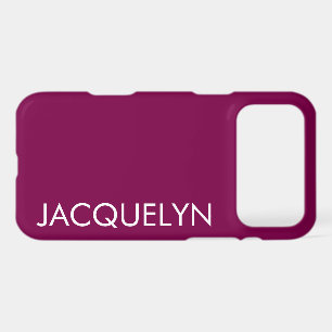 Customized Name Stylish Modern Minimal Monogram