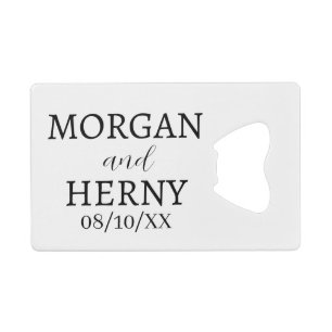 CUSTOMIZED NAME STYLISH MODERN WEDDING