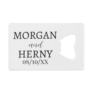CUSTOMIZED NAME STYLISH MODERN WEDDING 