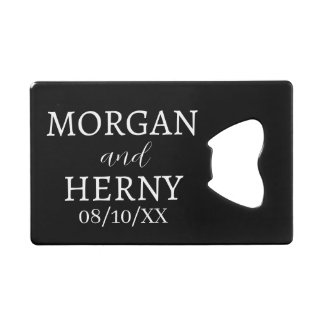 CUSTOMIZED NAME STYLISH MODERN WEDDING 