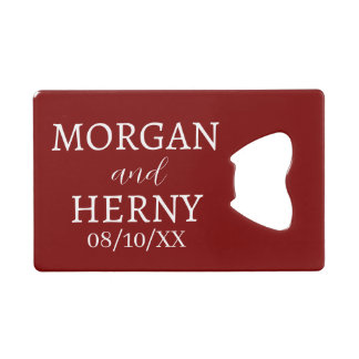 CUSTOMIZED NAME STYLISH MODERN WEDDING