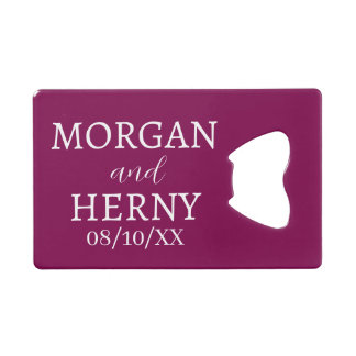 CUSTOMIZED NAME STYLISH MODERN WEDDING 