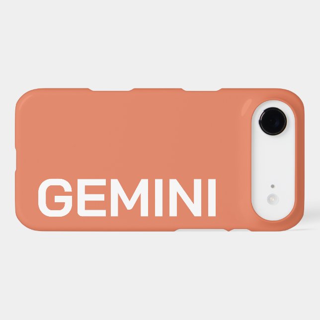 CUSTOMIZED NAME ZODIAC SIGN STYLISH MODERN MINIMAL (Back Horizontal)